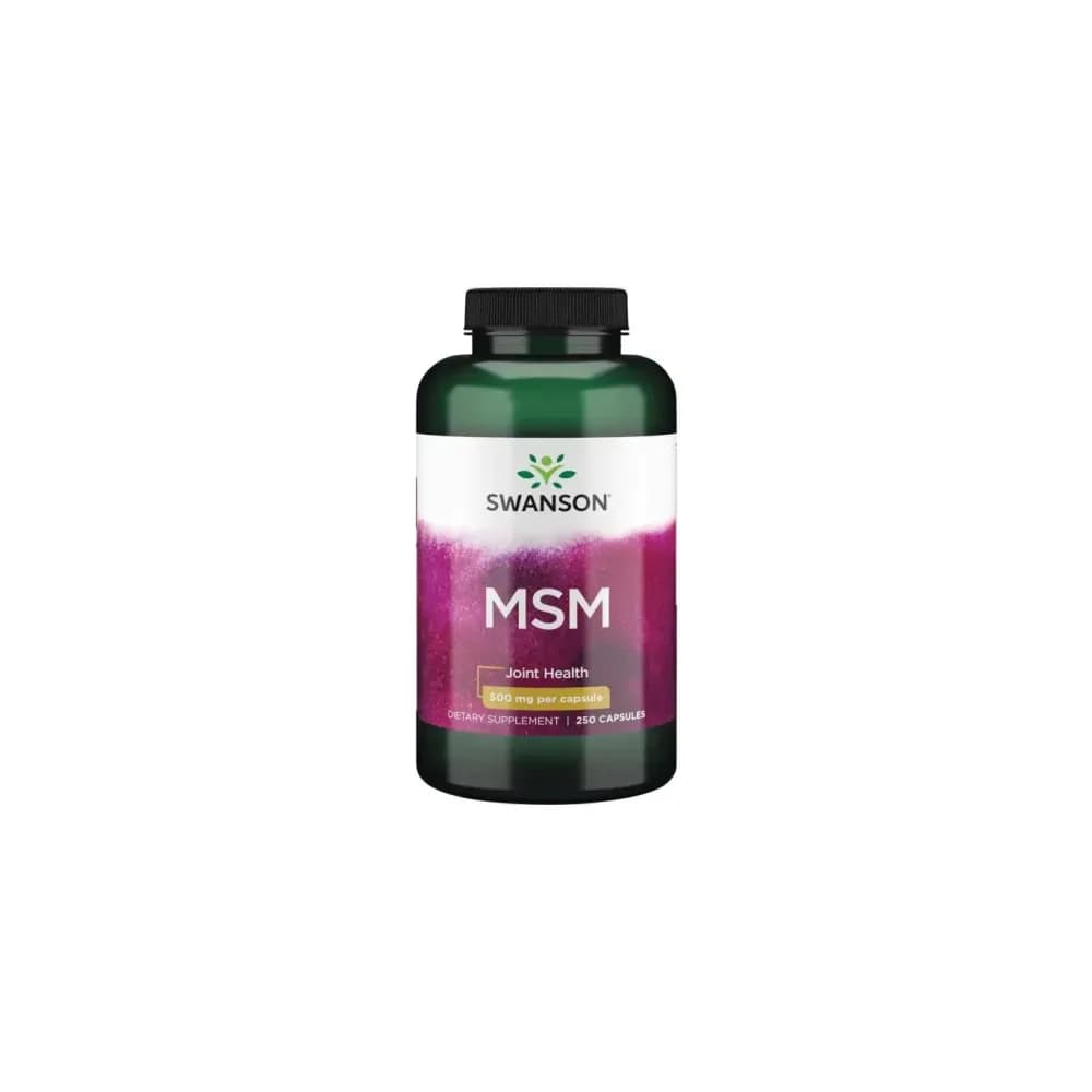 Swanson MSM 500mg 250 gélules