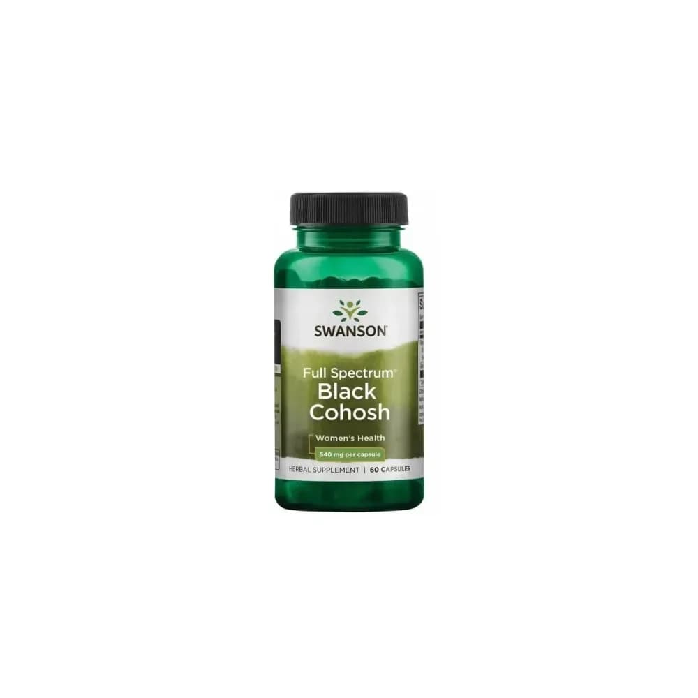 Swanson Black Cohosh 540mg 60 gélules