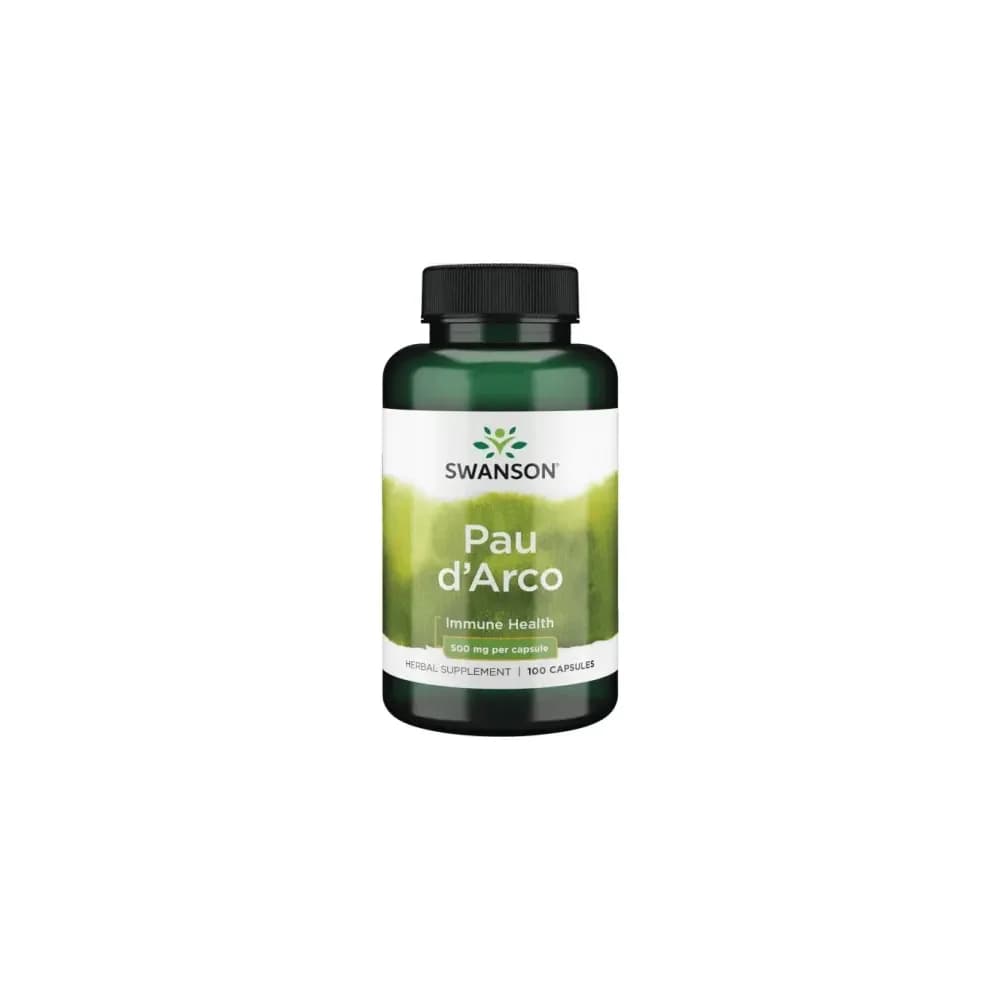 Swanson Pau D'Arco 500mg 100 gélules