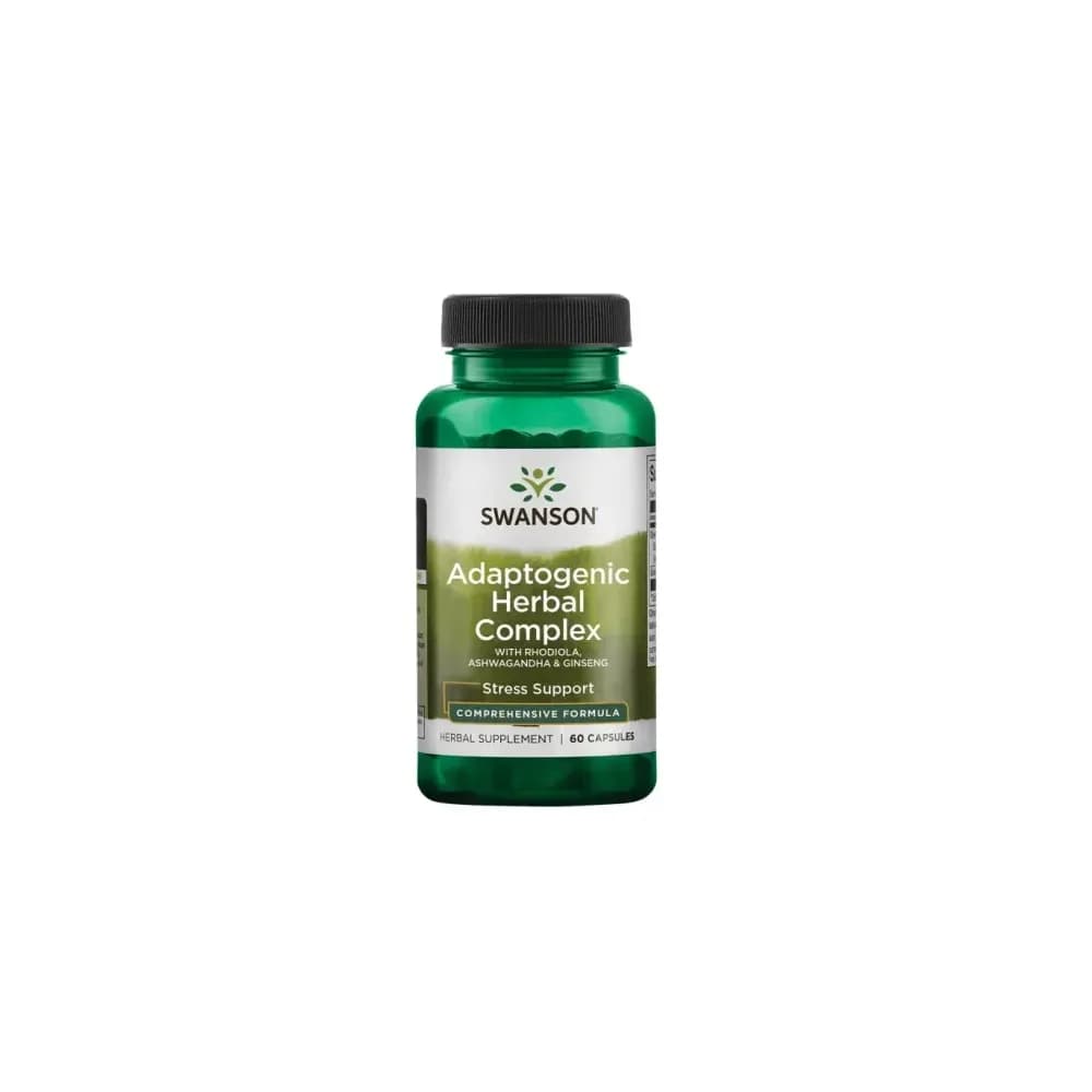 Swanson Rhodiola Ashwagandha Ginseng Complex 60 gélules