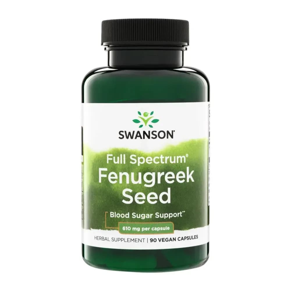 Swanson Fenugreek Seed 610mg 90 gélules