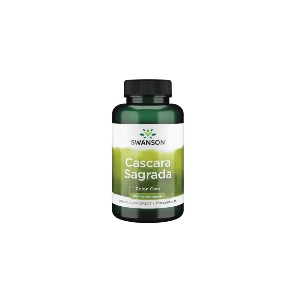 Swanson Cascara Sagrada 450mg 100 gélules