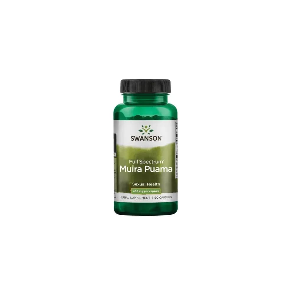 Swanson Full Spectrum Muira Puama Root 400mg 90 gélules