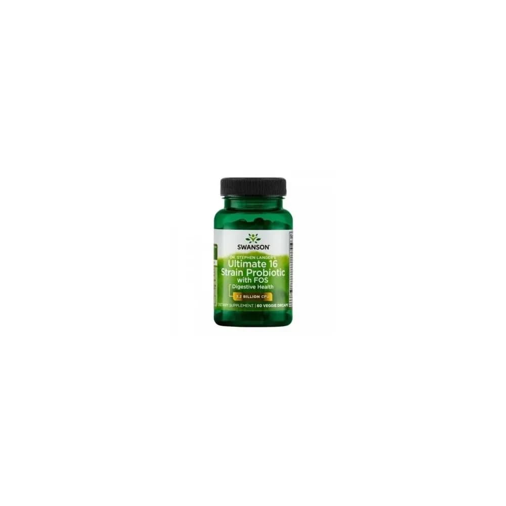Swanson Ultimate 16 Strain Probiotic 60 gélules végétales