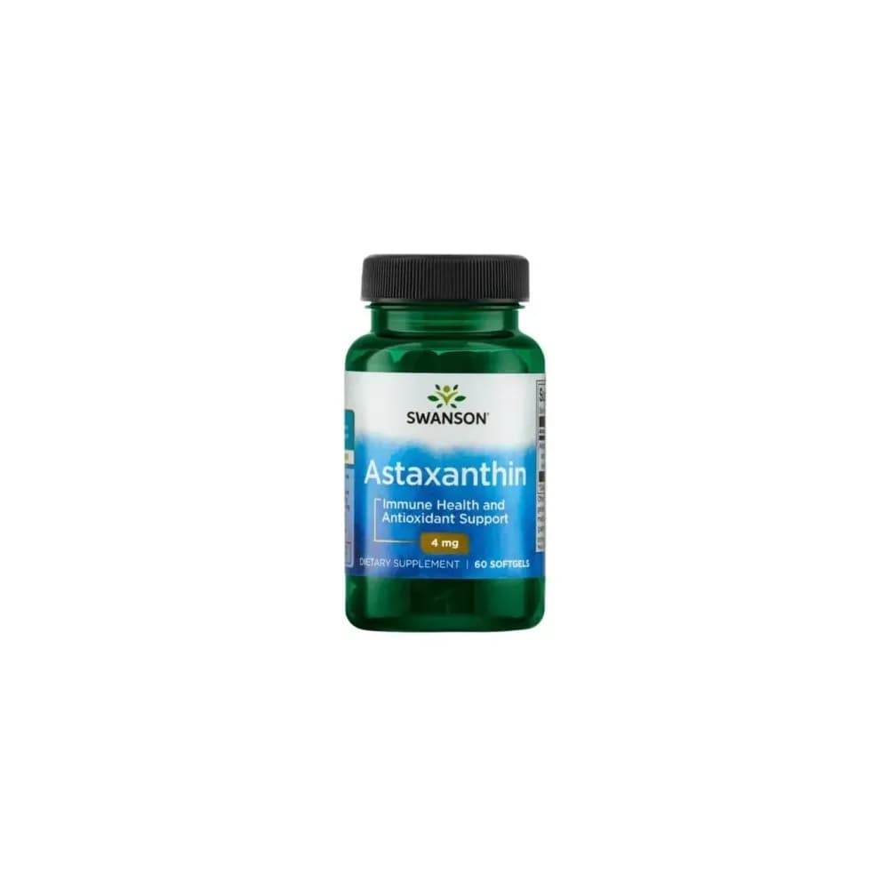 Swanson Astaxanthin 4mg 60 capsules molles