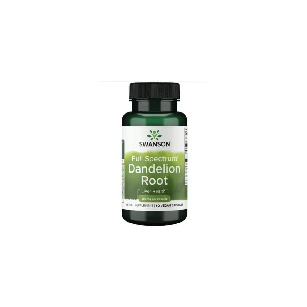 Swanson Dandelion Root 515mg 60 gélules