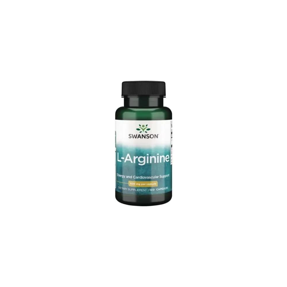 Swanson L-arginine 500mg 100 gélules