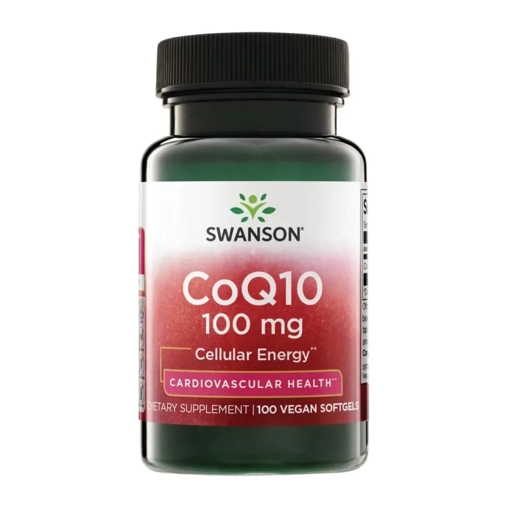 Swanson CoQ10 100mg 100 capsules molles