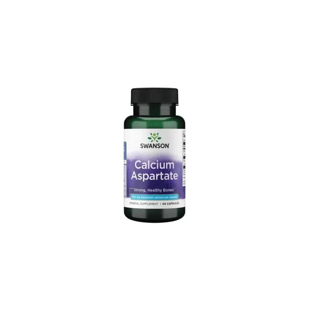 Swanson Calcium Aspartate 200mg 60 gélules