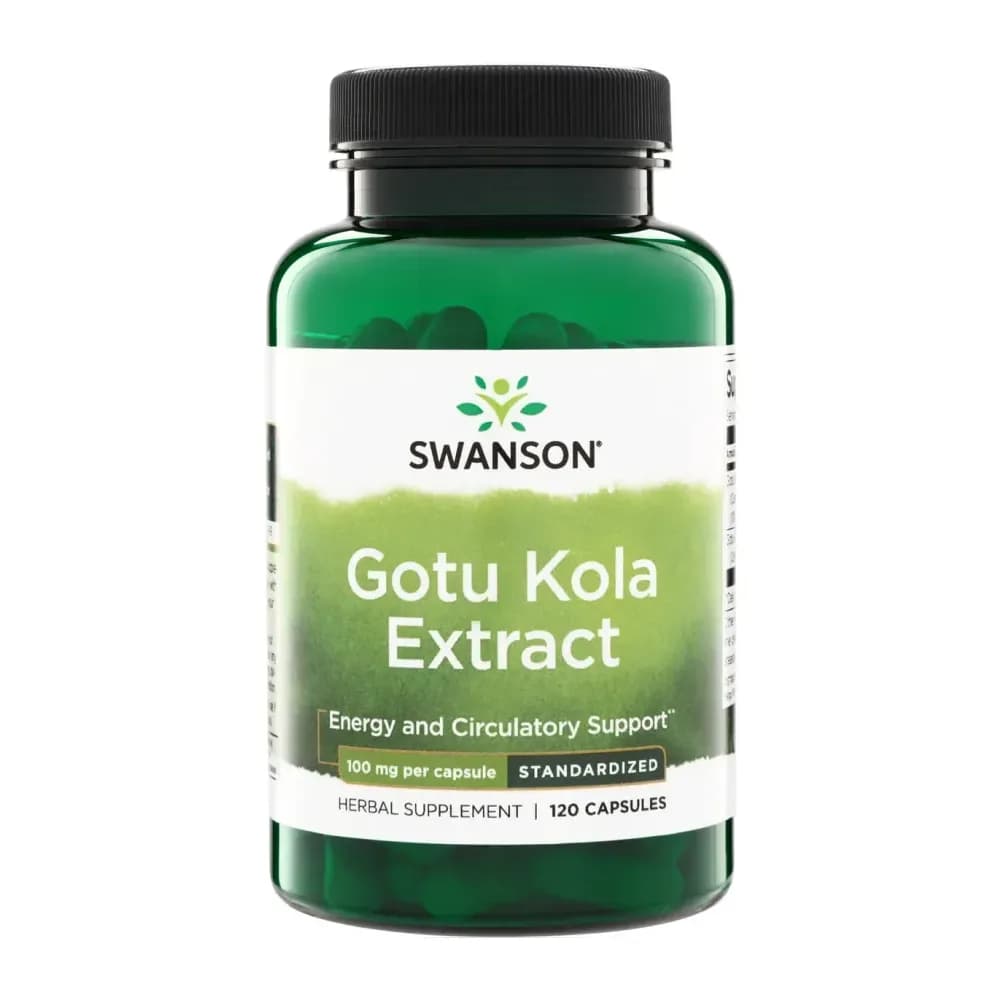 Swanson Gotu Kola Extract 100mg 120 gélules