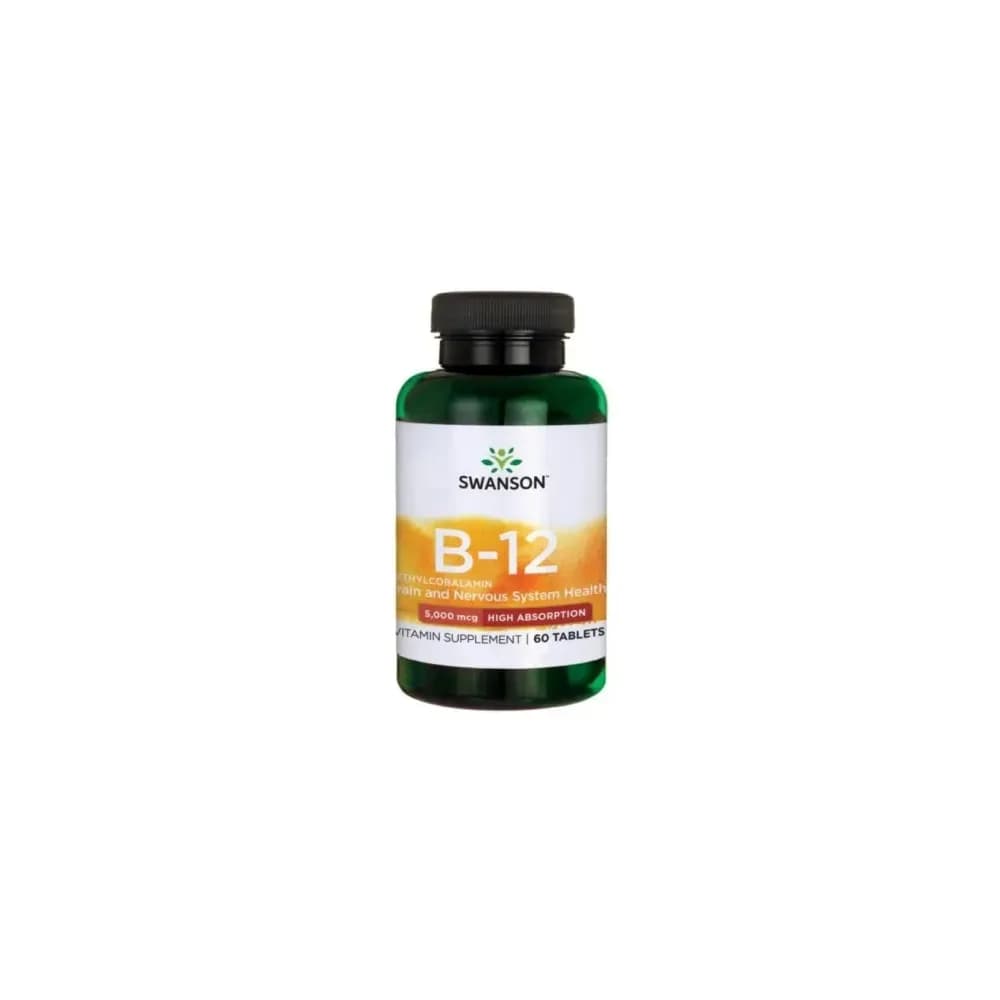 Swanson Methylcobalamin Vitamine B12 5mg 60 comprimés
