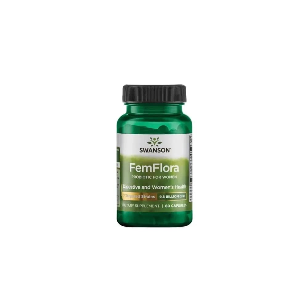 Swanson FemFlora Feminine Probiotic Formula 60 gélules