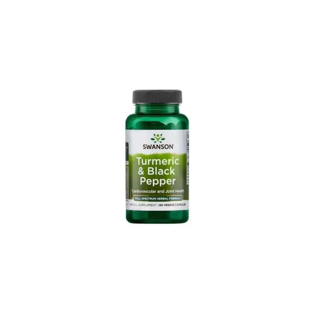 Swanson Full Spectrum Turmeric and Black Pepper 60 gélules