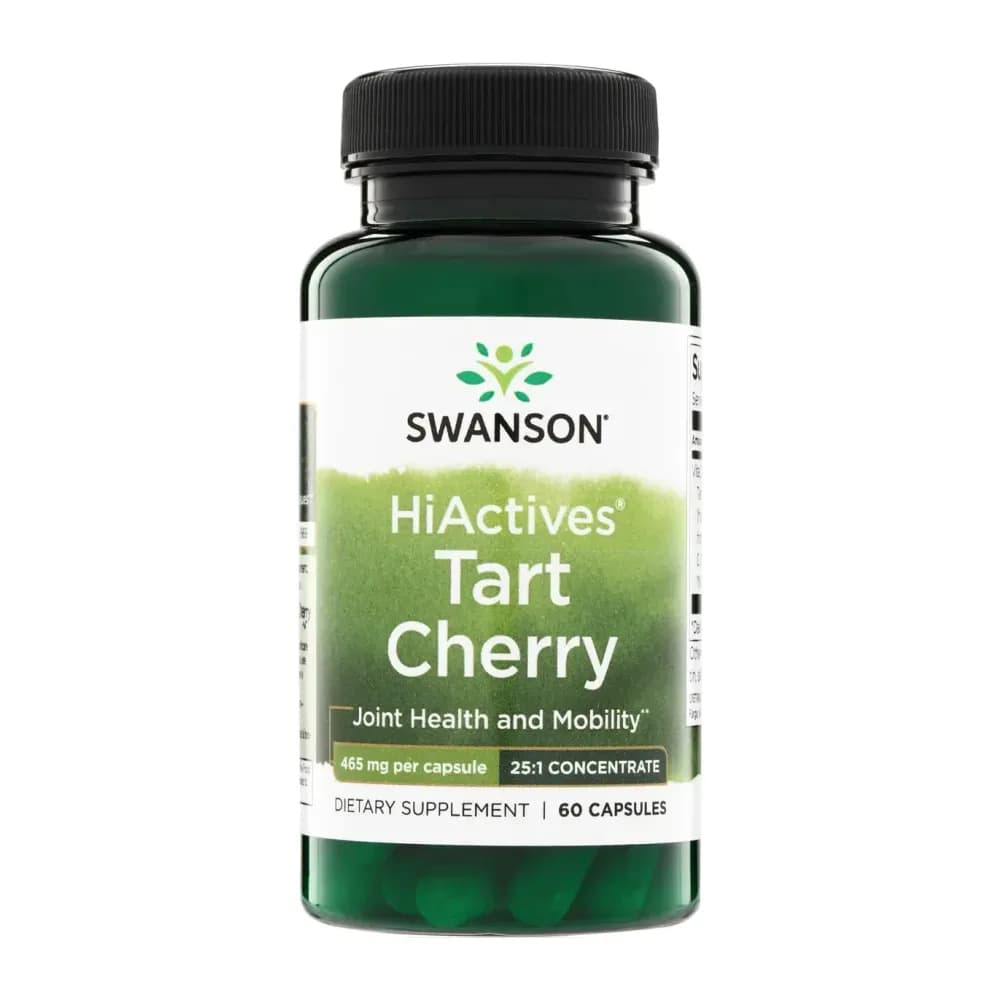 Swanson HiActives Tart Cherry 465mg 60 gélules