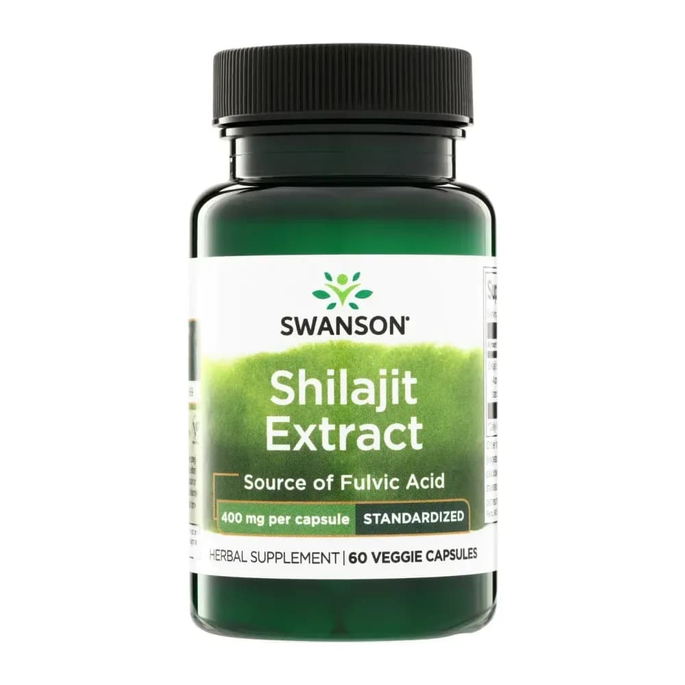 Swanson Shilajit Extract 400mg 60 gélules