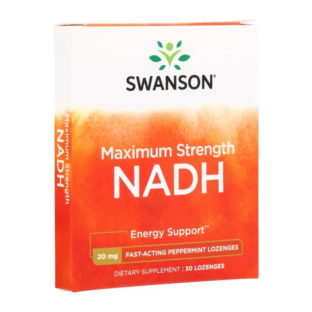 Swanson NADH - Fast-Acting 20mg 30 pastilles
