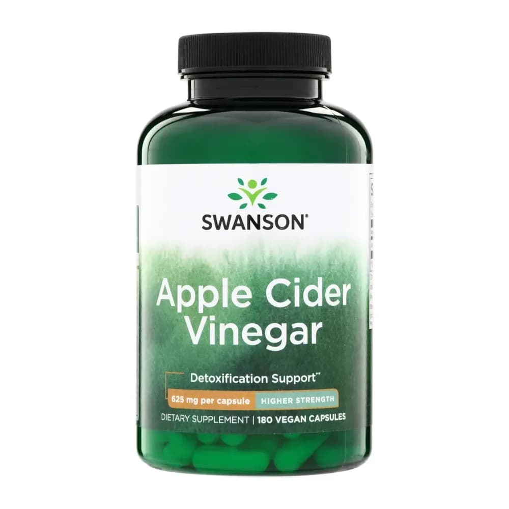Swanson Apple Cider Vinegar 625mg 180 gélules