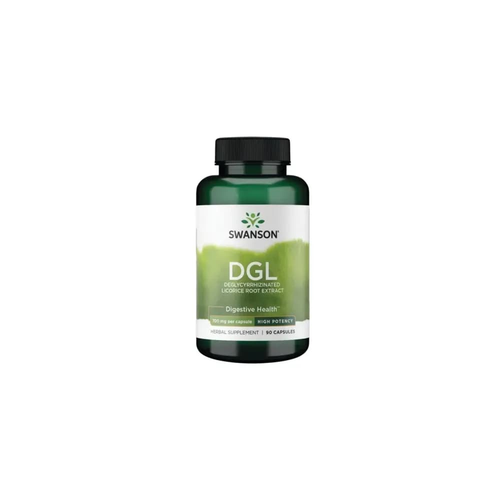 Swanson DGL 700mg High Potency 90 gélules
