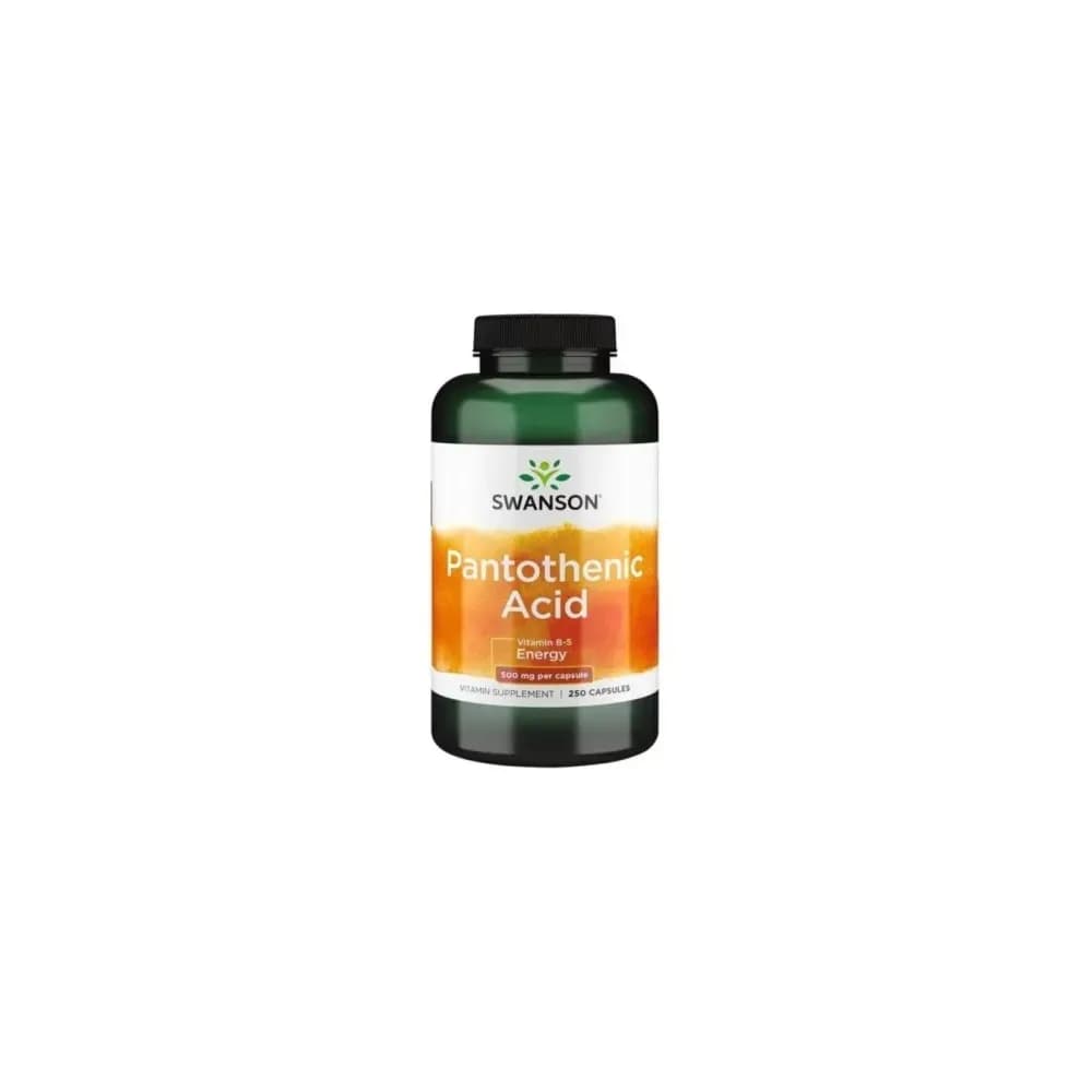 Swanson Pantothenic Acid 500mg 250 gélules