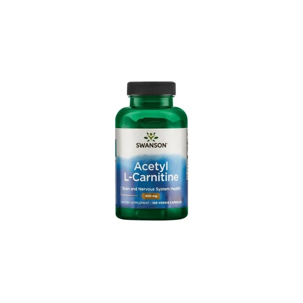 Swanson Acetyl L-Carnitine 500mg 100 gélules végétales