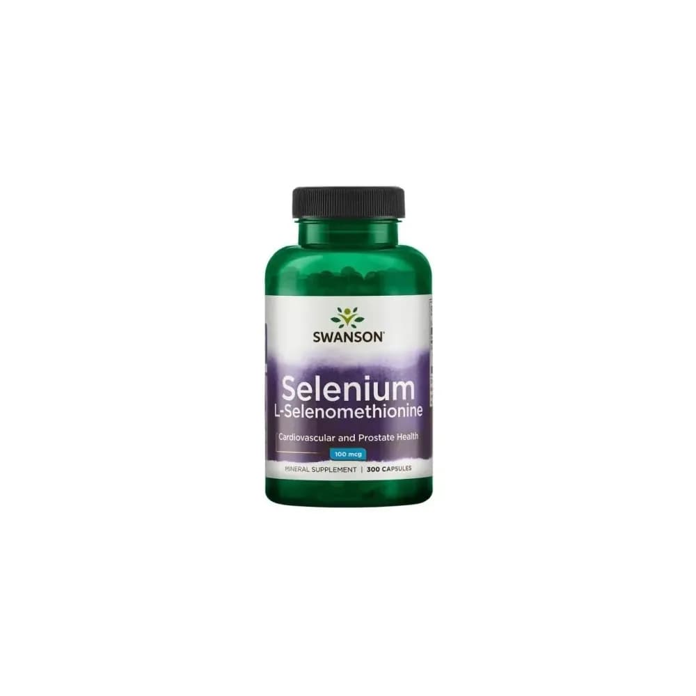 Swanson Selenium L-Selenomethionine 100mcg 300 gélules