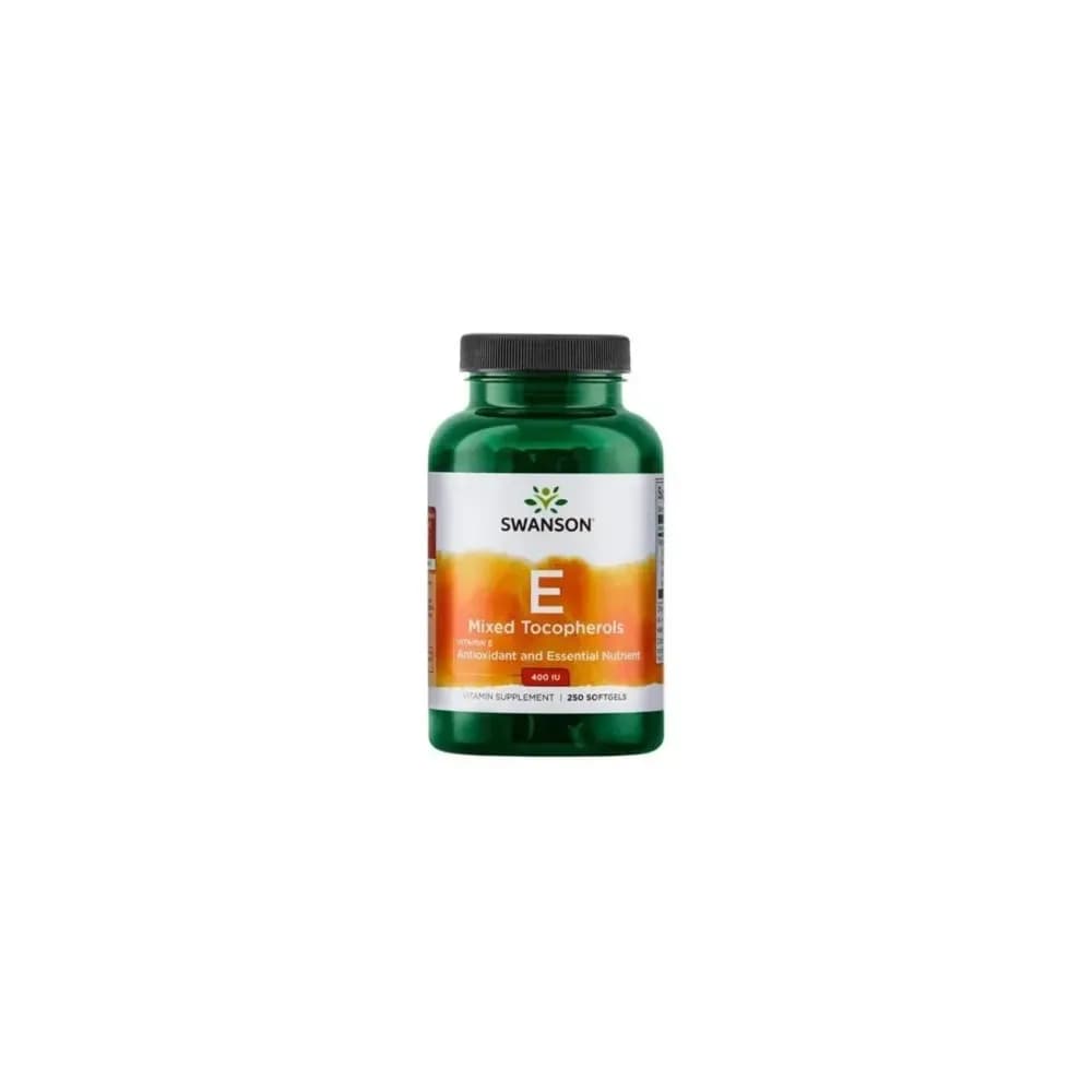 Swanson Vitamine E Mixed 400IU 250 capsules molles