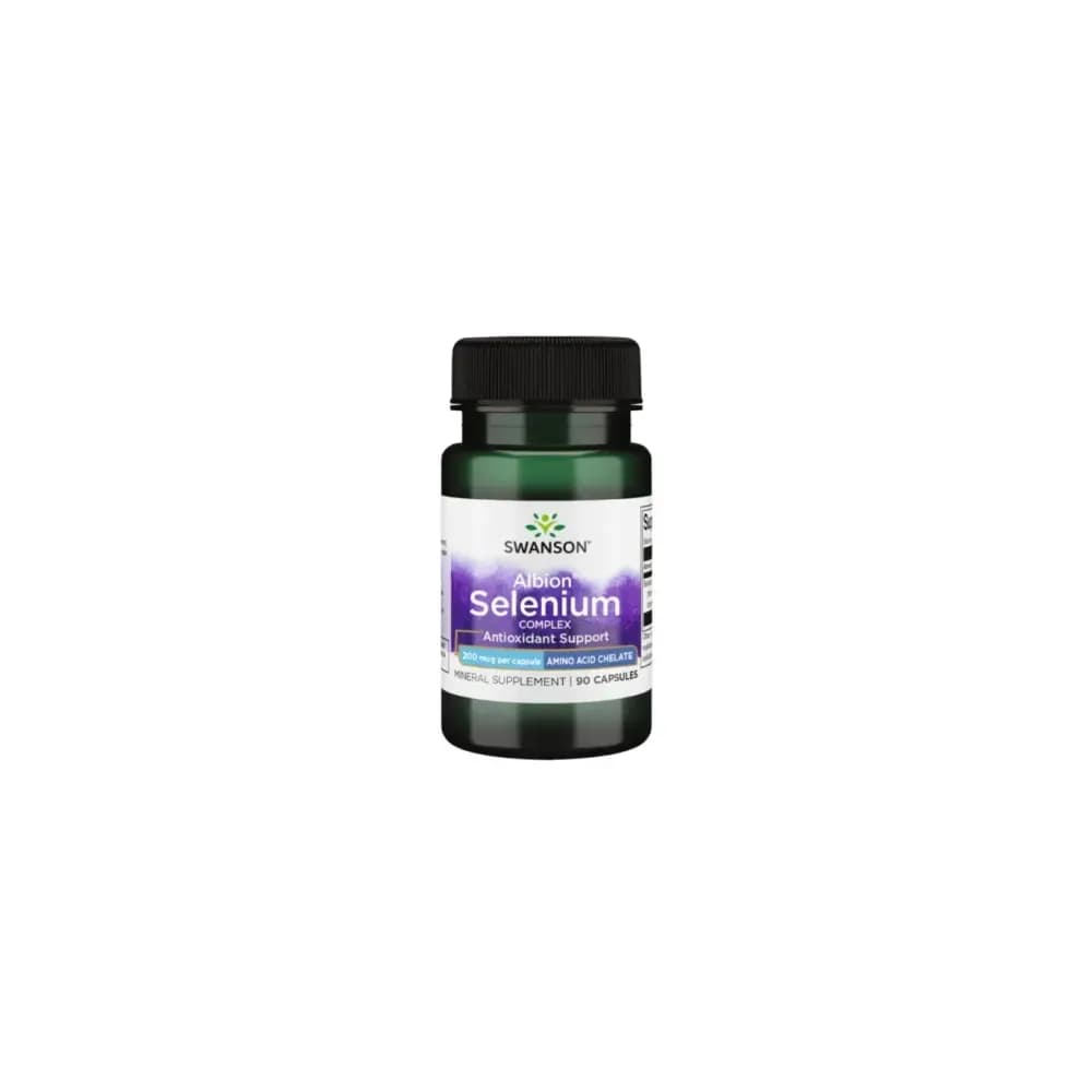 Swanson Albion Complexed Selenium Sélénium 200mcg 90 gélules