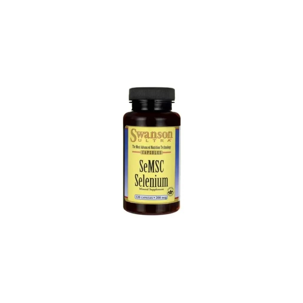 Swanson SeMSC Selenium 200mcg 120 gélules