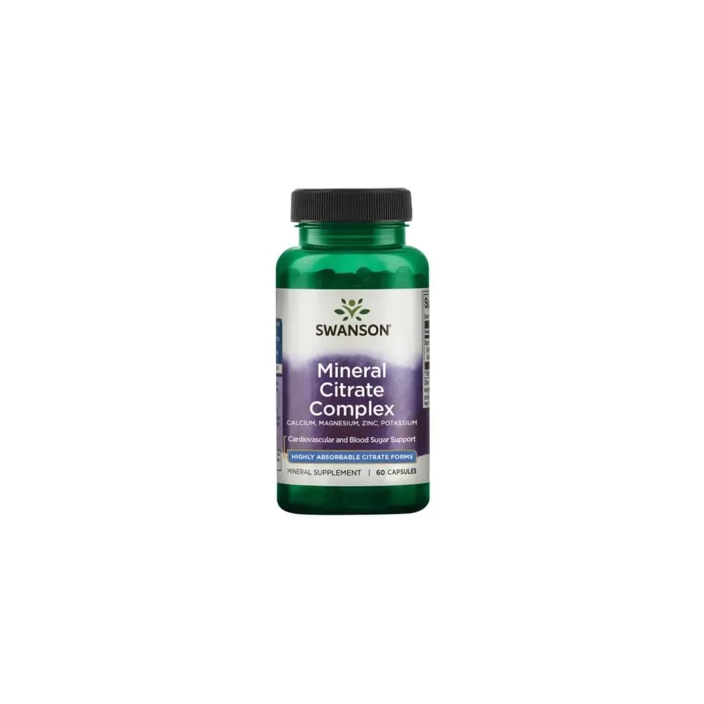 Swanson Ultra Mineral Citrate Complex 60 gélules