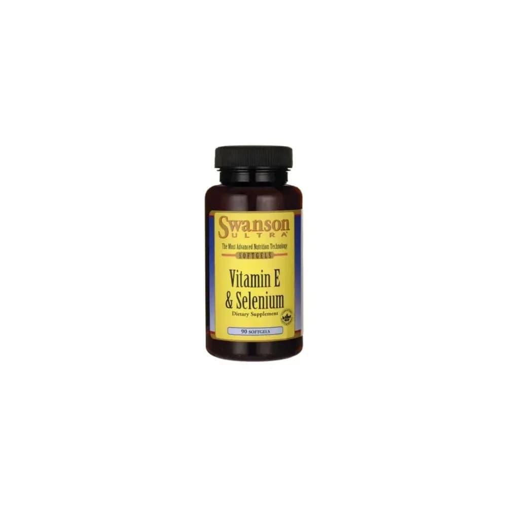 Swanson Vitamine E with Selenium 90 capsules molles