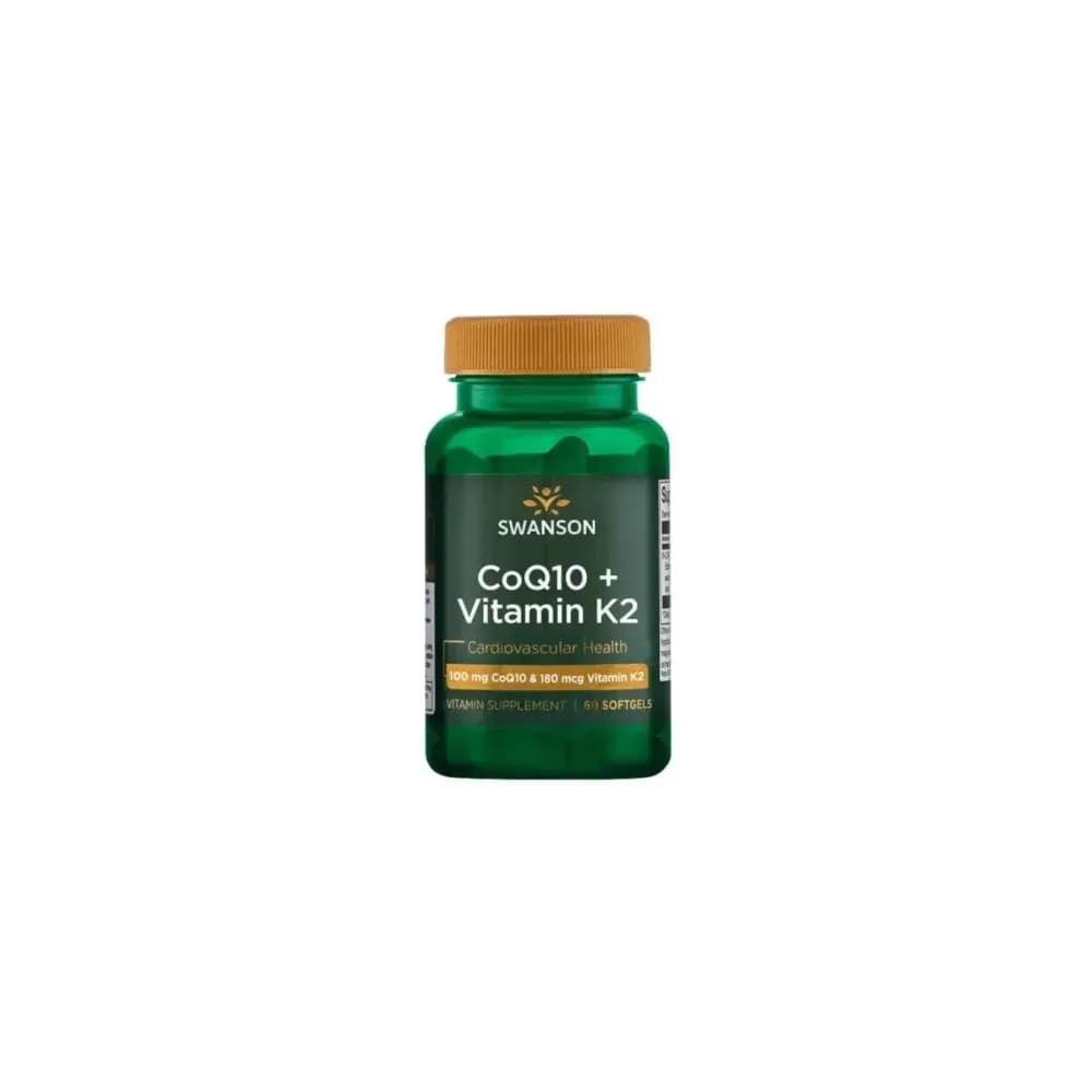 Swanson Ultra COQ10 + Vitamine K2 60 capsules molles