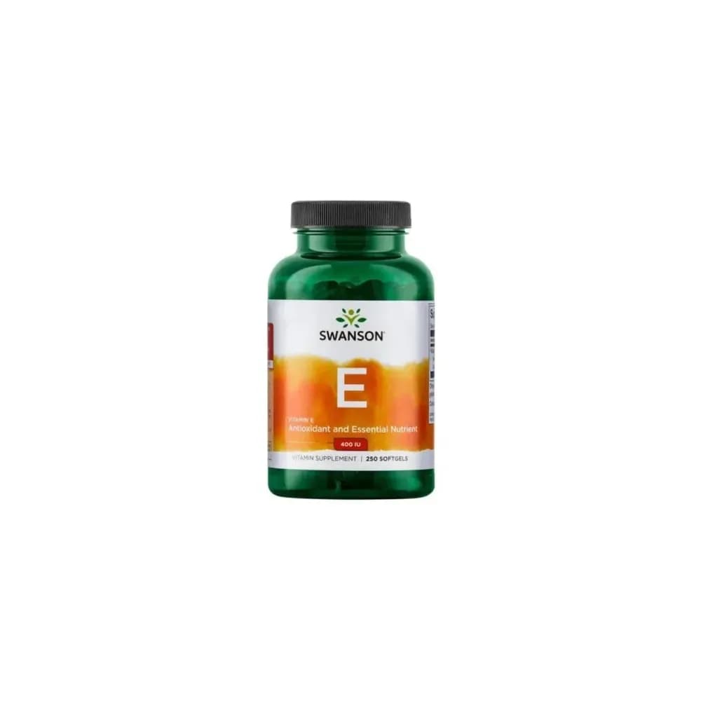 Swanson Natural Vitamine E 400IU 250 capsules molles