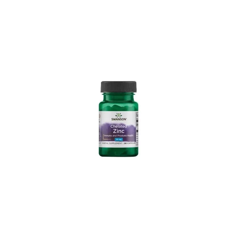 Swanson Albion Chelated Zinc 30mg 90 gélules