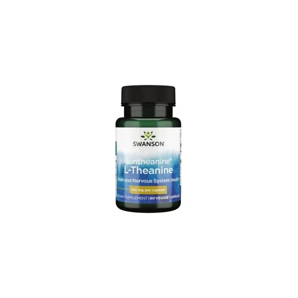Swanson Ult Suntheanine L-Theanine 100mg 60 gélules végétales