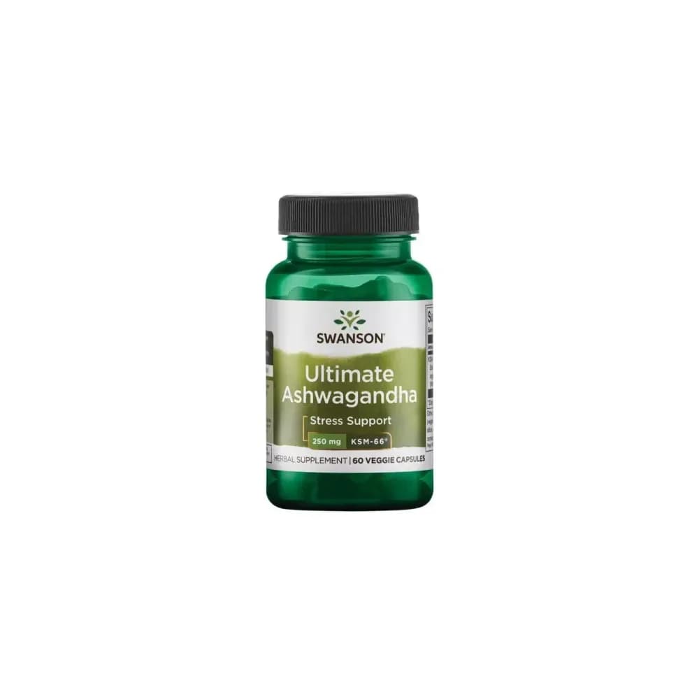 Swanson Ultimate Ashwagandha KSM-66 250mg 60 gélules végétales