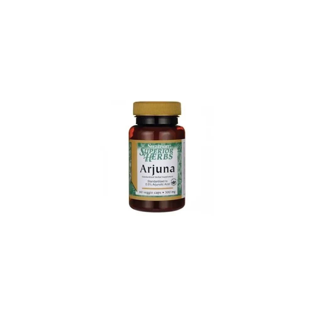 Swanson Arjuna 500mg 60 gélules végétales