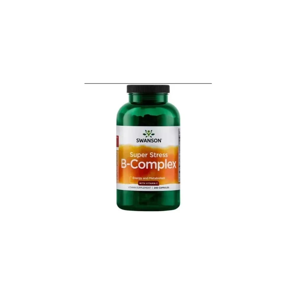 Swanson Super Stress B-Complex Vitamine C 240 gélules