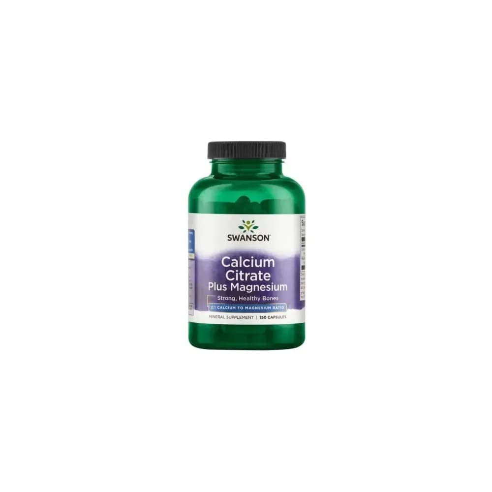 Swanson Calcium Citrate + Magnésium 150 gélules