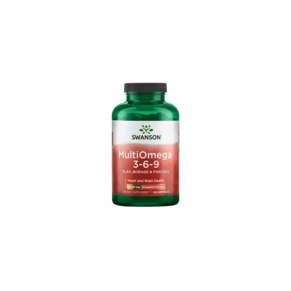 Swanson Multiomega 3-6-9 120 capsules molles