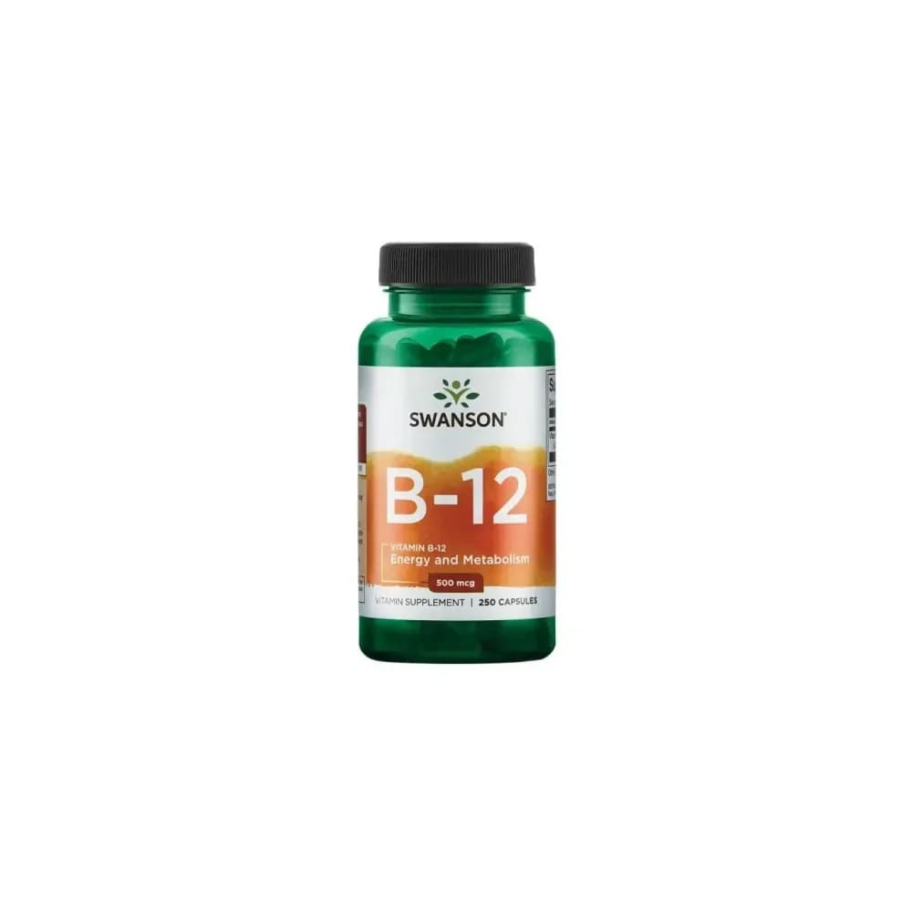 Swanson Vitamine B12 500mcg 250 gélules