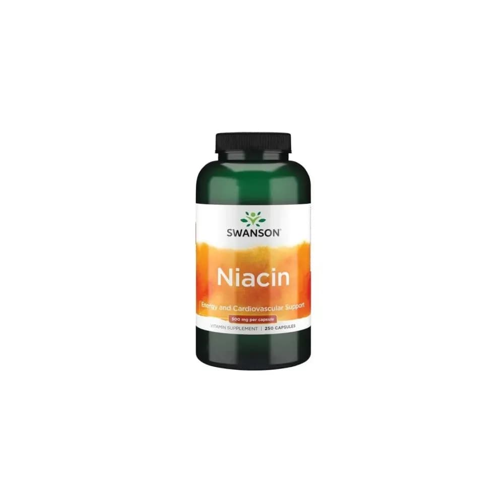 Swanson Niacin 500mg 250 gélules