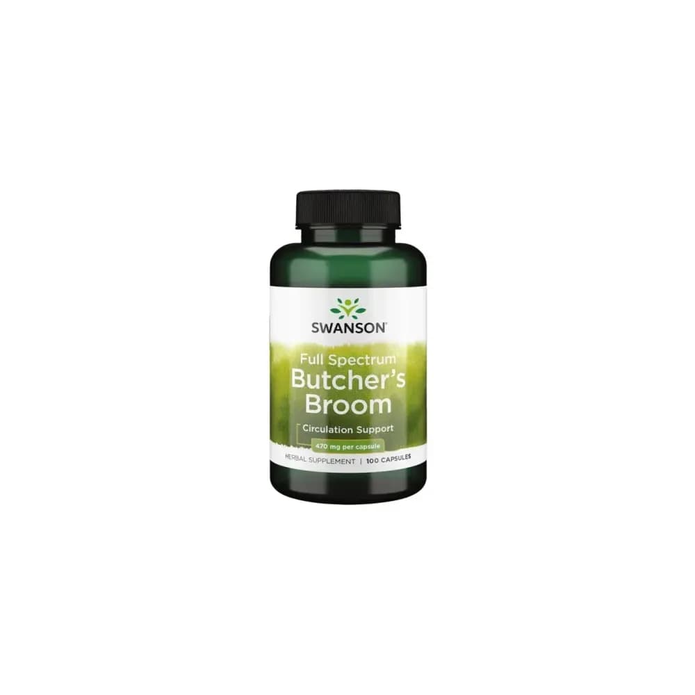 Swanson Butcher's Broom 470mg 100 gélules