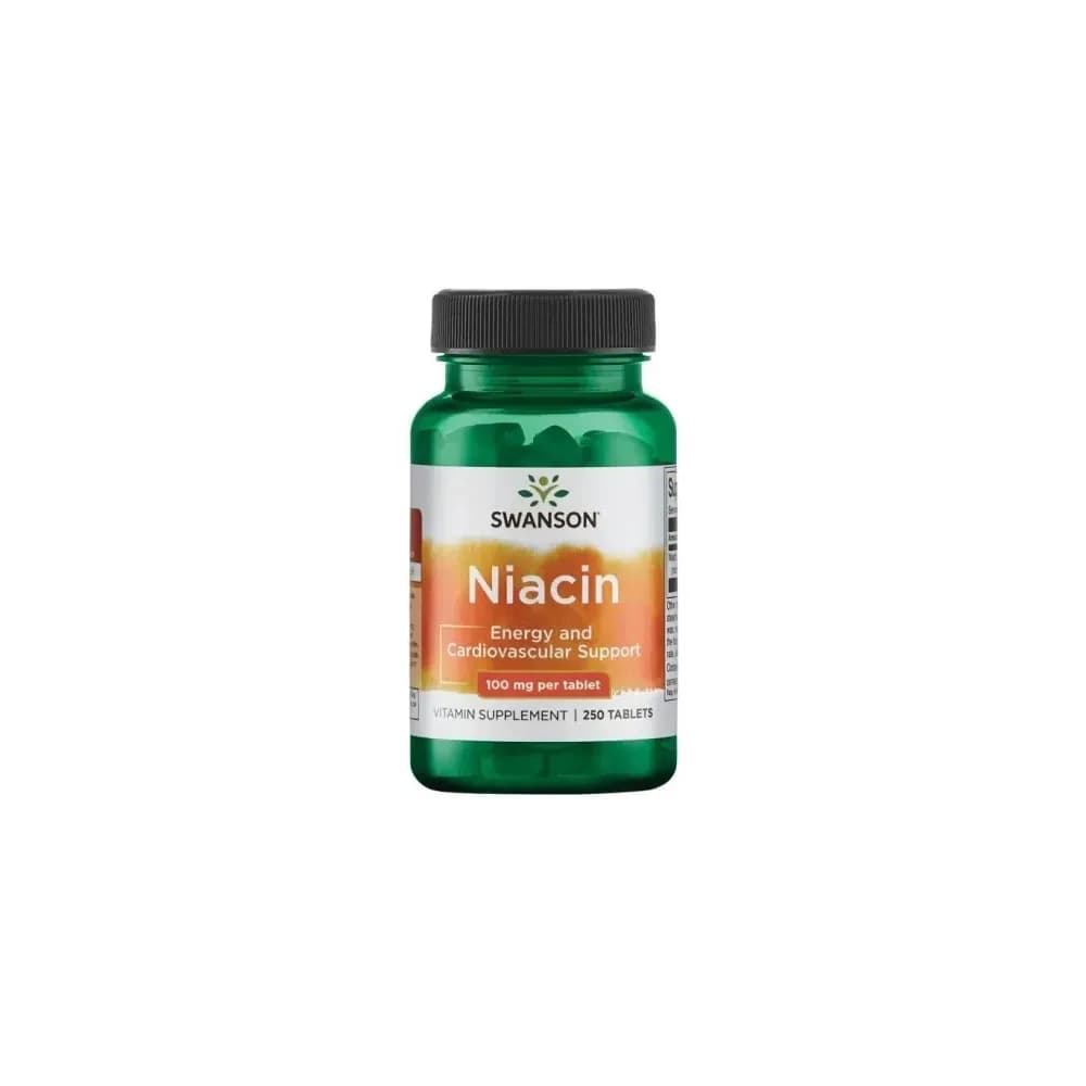 Swanson Niacin 100mg 250 comprimés