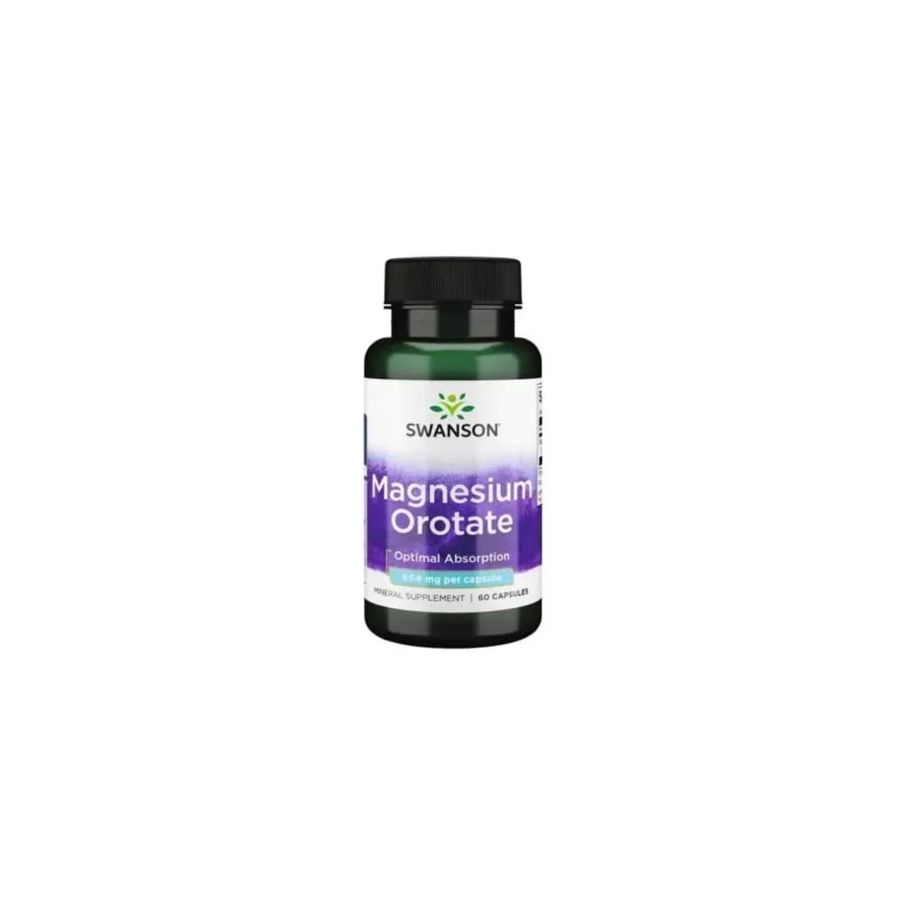 Swanson Magnesium Orotate 654 mg 60 gélules