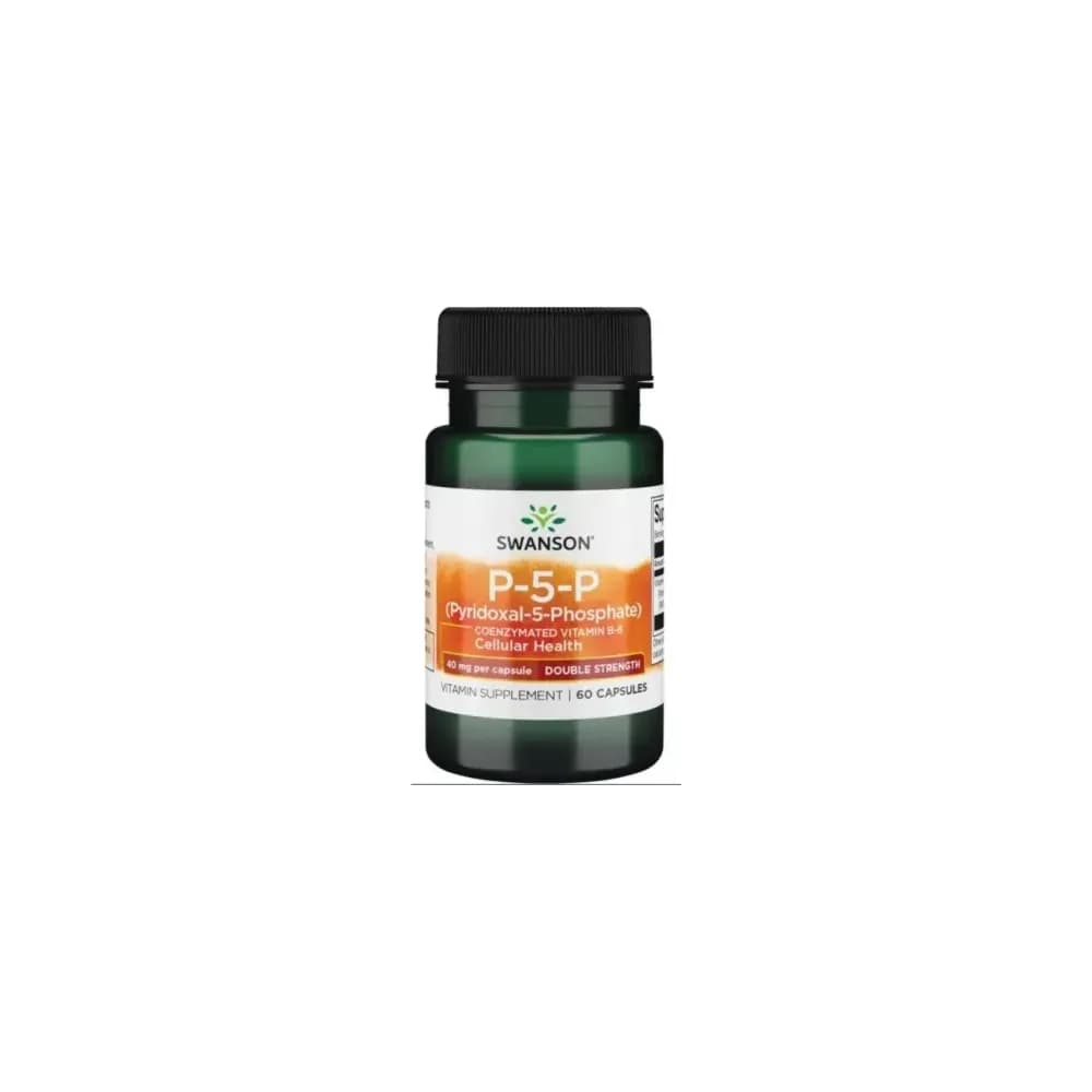 Swanson P-5-P Pyridoxal-5-Phosphate 40 mg 60 gélules