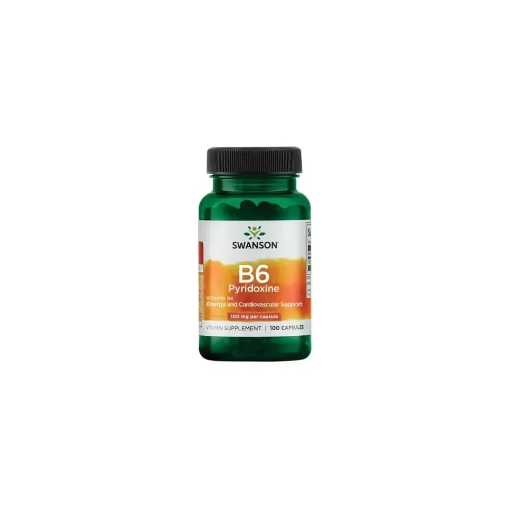 Swanson Vitamine B-6 100mg 100 gélules