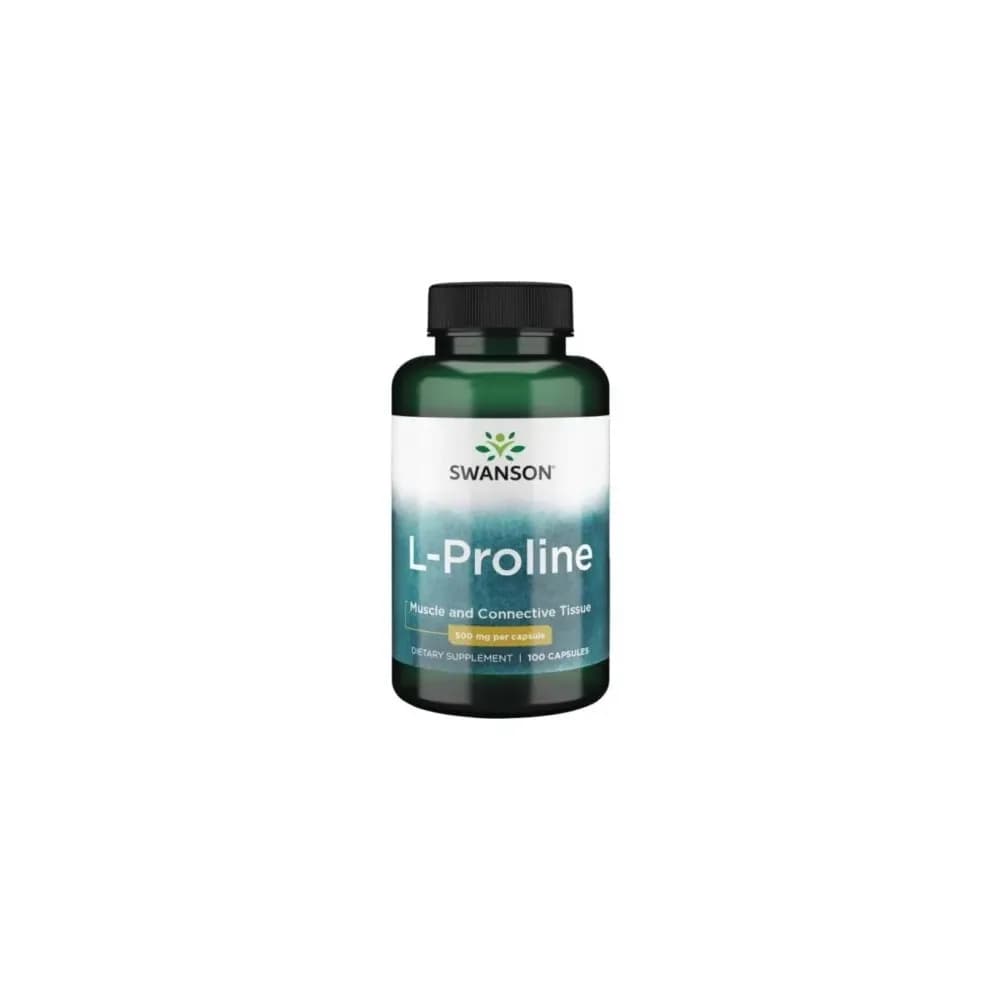 Swanson L-Proline 500mg 100 gélules
