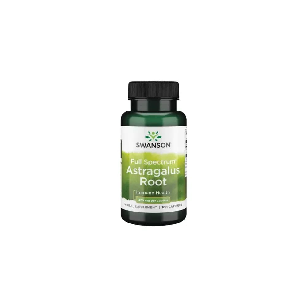 Swanson Astragalus Root 470mg 100 gélules
