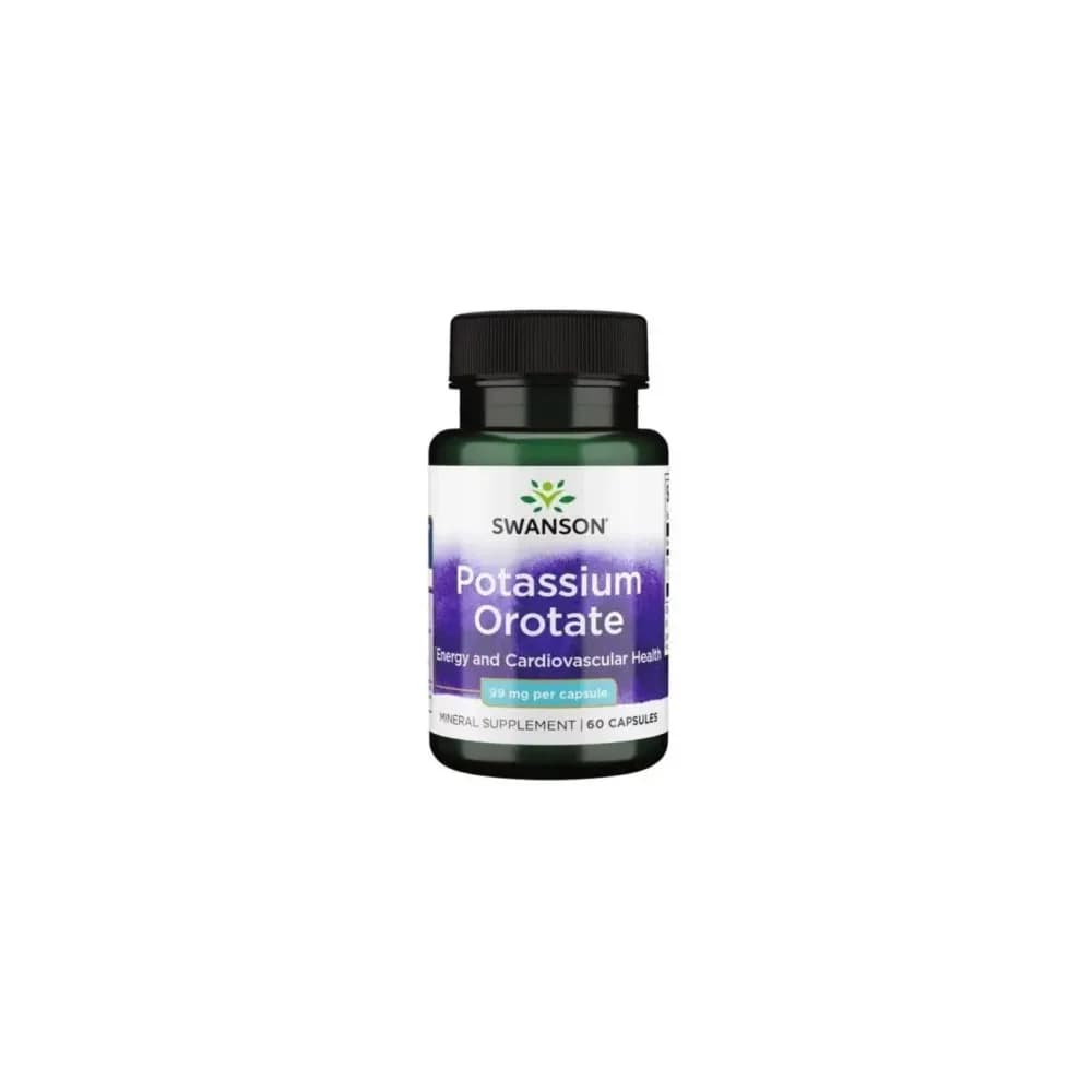 Swanson Potassium Orotate 99mg 60 gélules