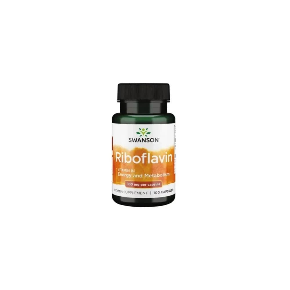 Swanson Vitamine B2 Riboflavin 100mg 100 gélules